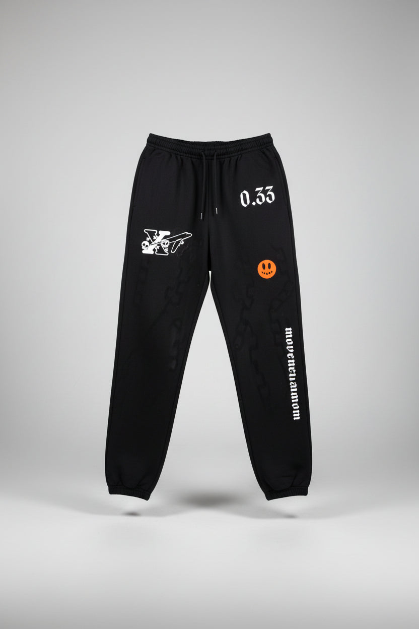 Black tracksuit