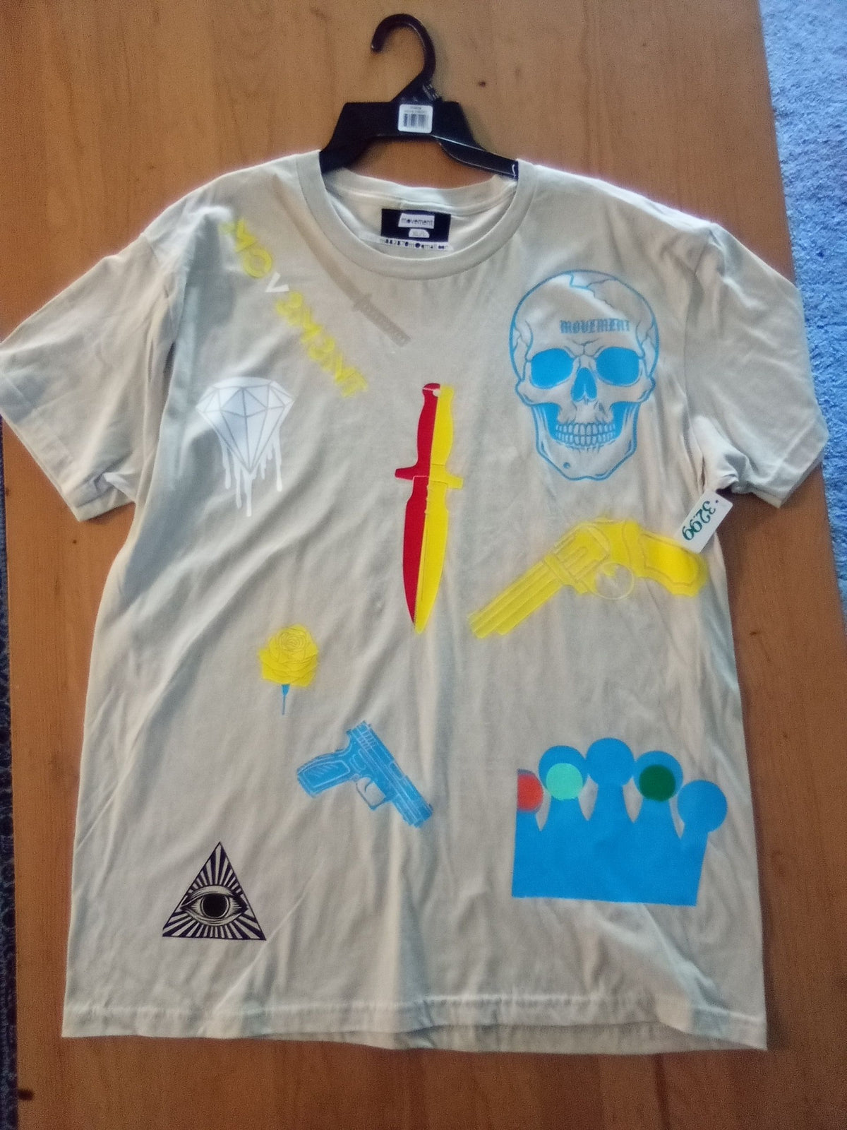 Tan short sleeve