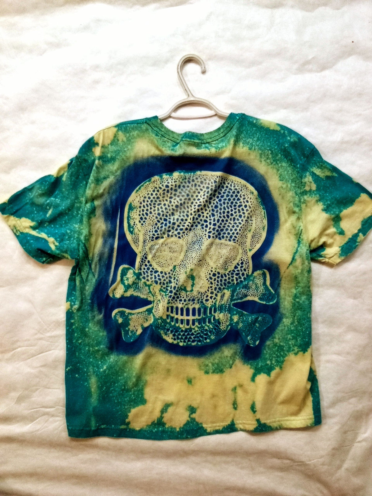 Baby blue crossbone short sleeve